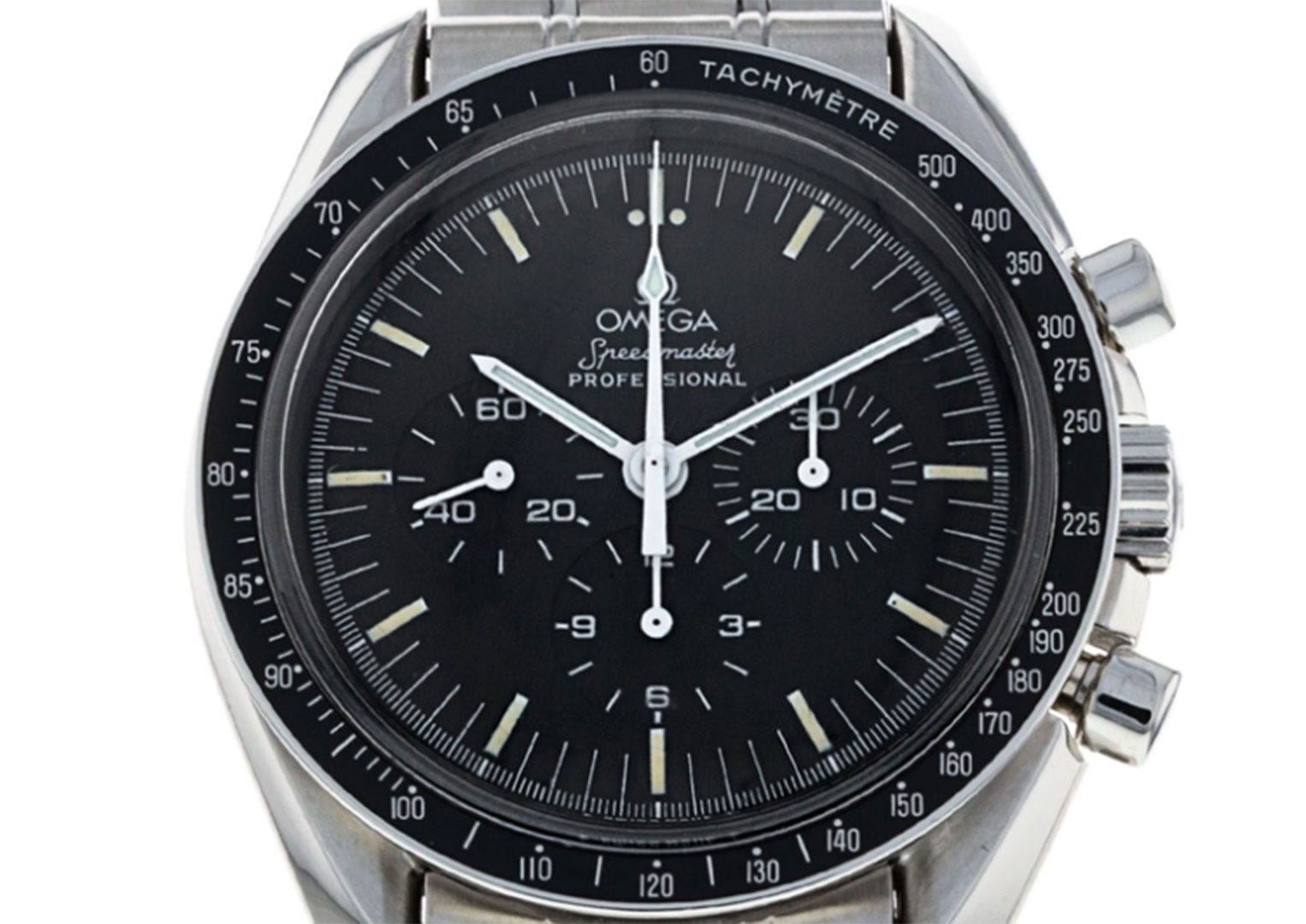 The Omega Speedmaster was selected by NASA, meaning Longines and Rolex lost out